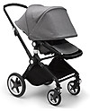 Bugaboo Bugaboo Lynx - Black/Grey Mélange - Multi-terrain Stroller - PushChair + Carry Cot Pushchairs