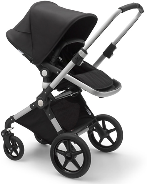 Bugaboo Bugaboo Lynx - Frame Aluminium + Textiles Black - Multi-terrain Stroller - PushChair + Carry Cot Pushchairs