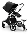 Bugaboo Bugaboo Lynx - Frame Aluminium + Textiles Black - Multi-terrain Stroller - PushChair + Carry Cot Pushchairs