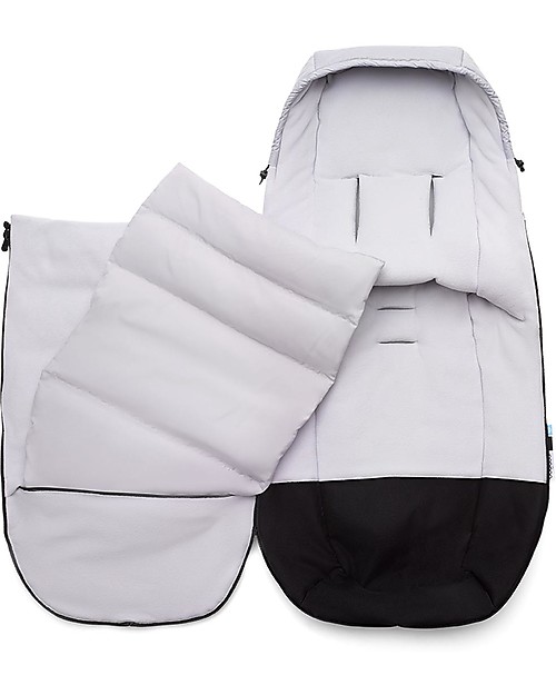 Bugaboo Bugaboo Performance Winter Footmuff - Misty Grey - with Extra Removable Down Filing! Footmuffs