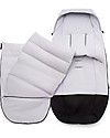 Bugaboo Bugaboo Performance Winter Footmuff - Misty Grey - with Extra Removable Down Filing! Footmuffs