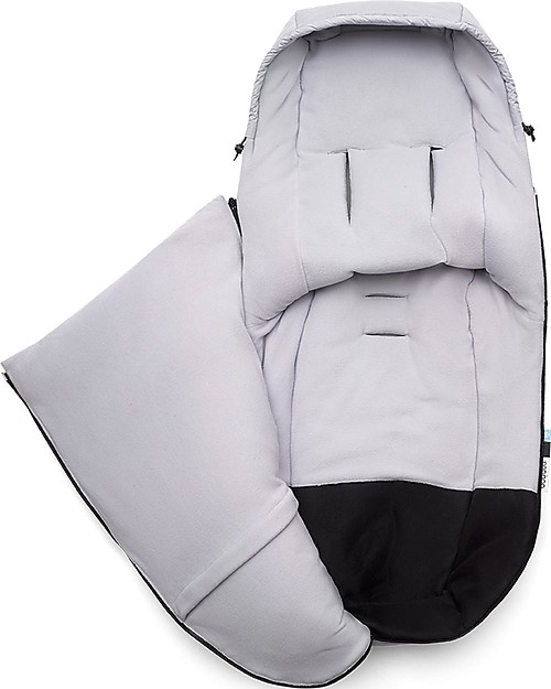 Bugaboo Bugaboo Performance Winter Footmuff - Misty Grey - with Extra Removable Down Filing! Footmuffs