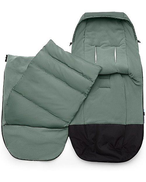 Bugaboo Bugaboo Performance Winter Footmuff - Pine Green - with Extra Removable Down Filing! Footmuffs