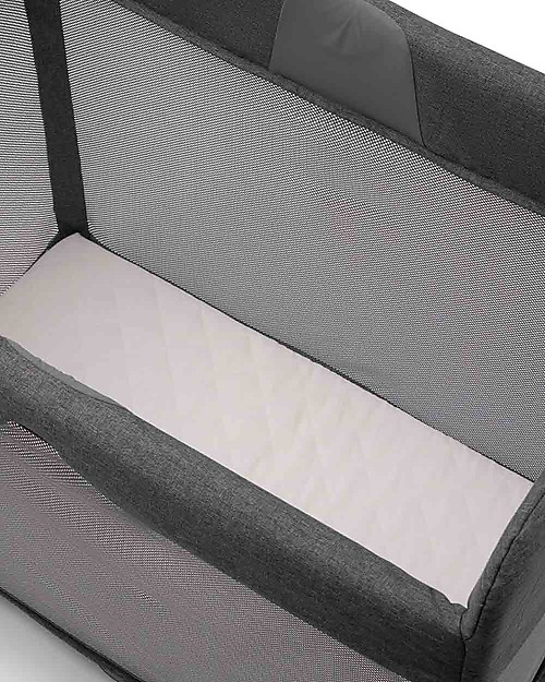 Bugaboo Bugaboo Stardust Travel Cot - Grey Mélange - Unfolds in 1 second! Travel Cots