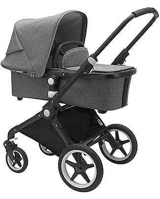 Bugaboo Bugaboo Trio Lynx with Carrycot and Turtle Air Car Seat Trio and Duo Strollers