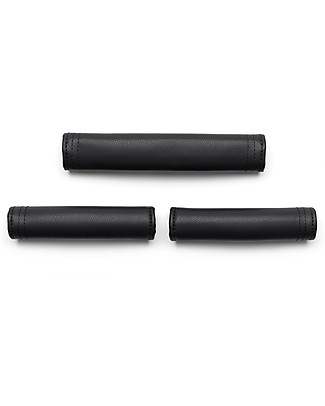 Bugaboo Faux Leather Grips for Bugaboo Fox Pushchair - Black Accessories