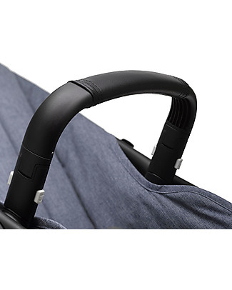 Bugaboo Faux Leather Grips for Bugaboo Fox Pushchair - Black Accessories