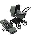 Bugaboo Fox Cub Complete Set - Black Forest Green - from Birth to 22kg! Trio and Duo Strollers