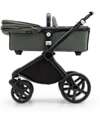 Bugaboo Fox Cub Complete Set - Black Forest Green - from Birth to 22kg! Trio and Duo Strollers