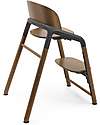Bugaboo Giraffe Evolutionary Chair - Gray - FSC Beech Wood and Sustainable Bio Plastic High Chairs