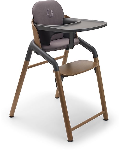 Bugaboo Giraffe Evolutionary Chair - Gray - FSC Beech Wood and Sustainable Bio Plastic High Chairs