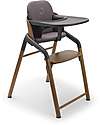 Bugaboo Giraffe Evolutionary Chair - Gray - FSC Beech Wood and Sustainable Bio Plastic High Chairs