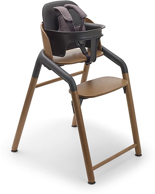 Bugaboo Giraffe Evolutionary Chair - Gray - FSC Beech Wood and Sustainable Bio Plastic High Chairs