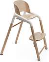 Bugaboo Giraffe Evolutionary Chair - Natural White - FSC Beech Wood and Sustainable Bio Plastic High Chairs