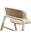 Bugaboo Giraffe Evolutionary Chair - Natural White - FSC Beech Wood and Sustainable Bio Plastic High Chairs