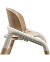 Bugaboo Giraffe Evolutionary Chair - Natural White - FSC Beech Wood and Sustainable Bio Plastic High Chairs