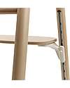 Bugaboo Giraffe Evolutionary Chair - Natural White - FSC Beech Wood and Sustainable Bio Plastic High Chairs