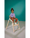 Bugaboo Giraffe Evolutionary Chair - Natural White - FSC Beech Wood and Sustainable Bio Plastic High Chairs