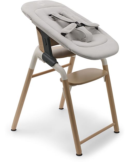Bugaboo Newborn Set for Giraffe Base - Polar White - Water-Repellent Fabrics Accessories for High Chairs