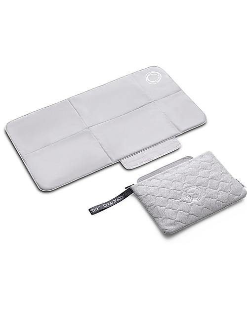 Bugaboo Nimble Changer Clutch - Light Grey Melange Makeup Bags and Pouches