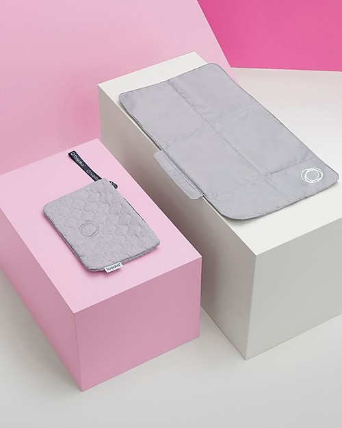 Bugaboo Nimble Changer Clutch - Light Grey Melange Makeup Bags and Pouches