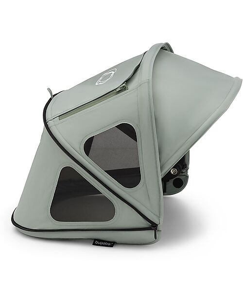 Bugaboo OUTLET - Breezy Sun Canopy for Bugaboo Dragonfly - Pine Green - UPF50+ - Showroom Sample Cover and Frame