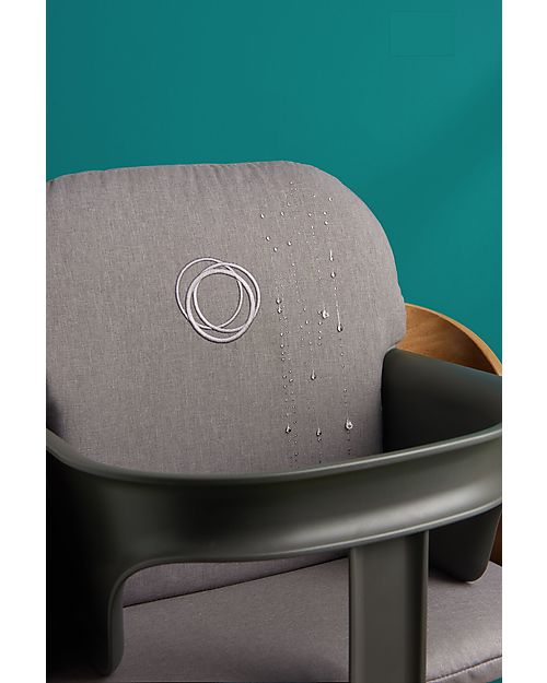 Bugaboo Pillow Set for Baby Giraffe Set - Stormy Grey - Water-Repellent Fabric! Accessories for High Chairs