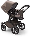 Bugaboo Pram/Stroller Donkey 5 Mineral Mono Complete - Black/Taupe - Converts in Duo in 3 Clicks! Double Pushchairs