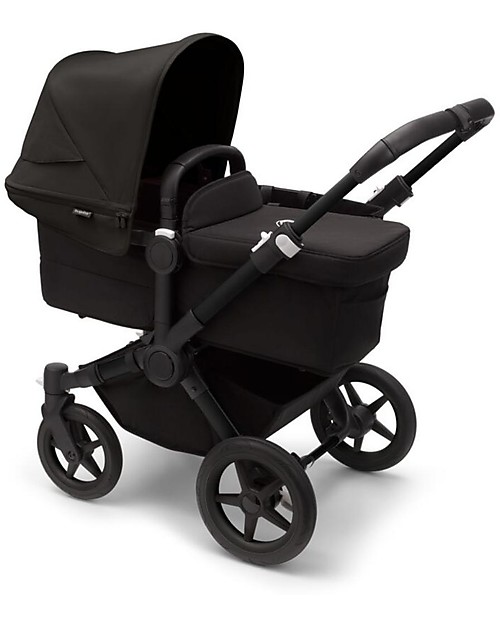 Bugaboo Pram/Stroller Donkey 5 Mono Complete - Black - Converts in Duo in 3 Clicks! Double Pushchairs