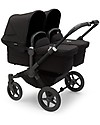 Bugaboo Pram/Stroller Donkey 5 Mono Complete - Black - Converts in Duo in 3 Clicks! Double Pushchairs