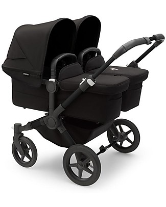 Bugaboo Pram/Stroller Donkey 5 Mono Complete - Black - Converts in Duo in 3 Clicks! Double Pushchairs