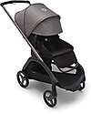 Bugaboo Sun Canopy for Bugaboo Dragonfly - Grey Melange - UPF50+ Cover and Frame