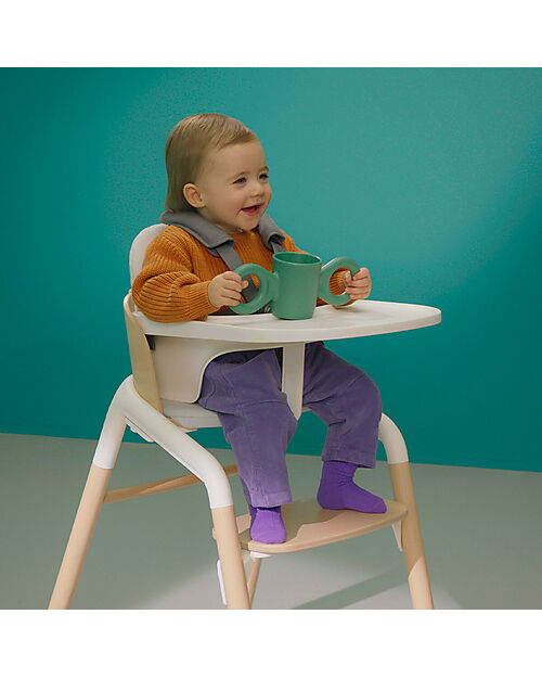 Bugaboo Tray for Baby Set Giraffe - Black - Sustainable Bio Plastic! Accessories for High Chairs