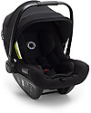 Bugaboo Trio Bee 6 Stroller Lemon Yellow with Carrycoat and Turtle Air Car Seat Black - Adapters Included! Trio and Duo Strollers