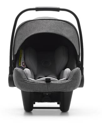 Bugaboo Turtle Air Car Seat - Grey - Group 0+ from Birth up to 15 Months - 2022 Update Version Car Seats Group 0+/1