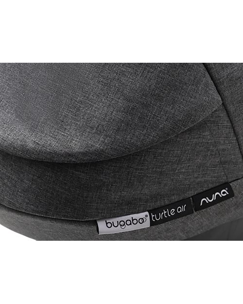 Bugaboo Turtle Air Car Seat - Grey - Group 0+ from Birth up to 15 Months - 2022 Update Version Car Seats Group 0+/1