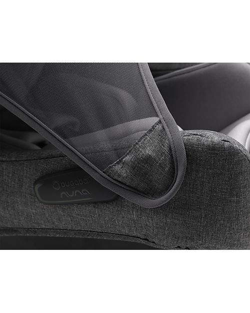Bugaboo Turtle Air Car Seat - Grey - Group 0+ from Birth up to 15 Months - 2022 Update Version Car Seats Group 0+/1