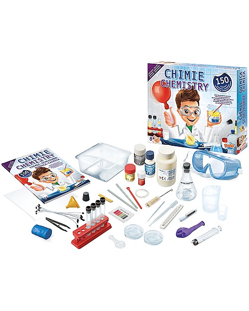 Buki Chemistry Lab - 150 experiments with everyday objects! STEM toys