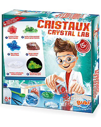 Buki Crystal Lab - Includes 15 Experiments! STEM toys