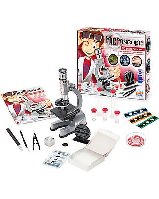 Buki Microscope - Includes 30 Experiments! STEM toys