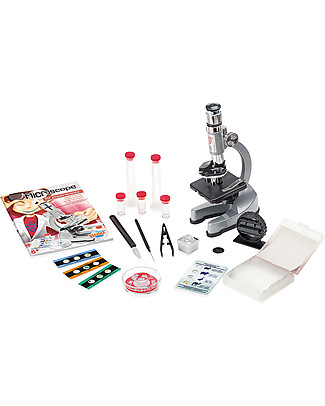 Buki Microscope - Includes 30 Experiments! STEM toys