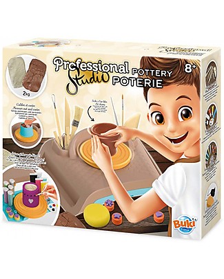 Buki Professional Studio Pottery - Make a Clay Bowl or Pot! STEM toys