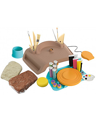 Buki Professional Studio Pottery - Make a Clay Bowl or Pot! STEM toys