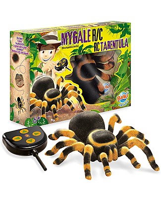 Buki Radio Controlled Tarantula - 7.5 meters controller’s range! STEM toys