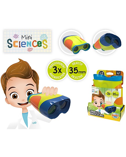 Buki Toy Binocular - Suitable for young kids aged 4+ STEM toys