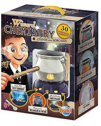 Buki Wizard Chemestry - 30 Magical Experiments to Become a Wizard! STEM toys