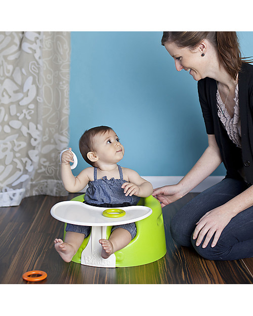 Bumbo Bumbo Baby Floor Seat with Tray - Orange (from 3 months old) Chairs