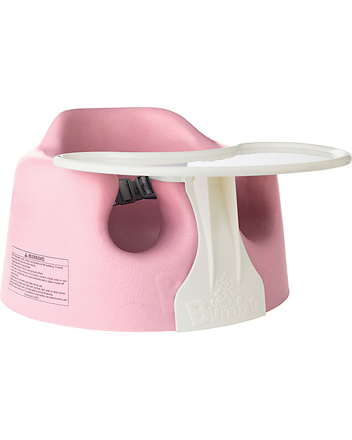 Bumbo Bumbo Baby Floor Seat with Tray - Pink (from 3 months old) Chairs