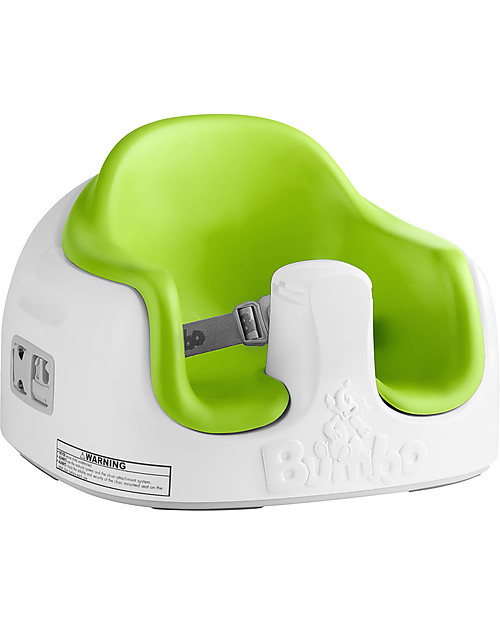 Green bumbo outlet with tray