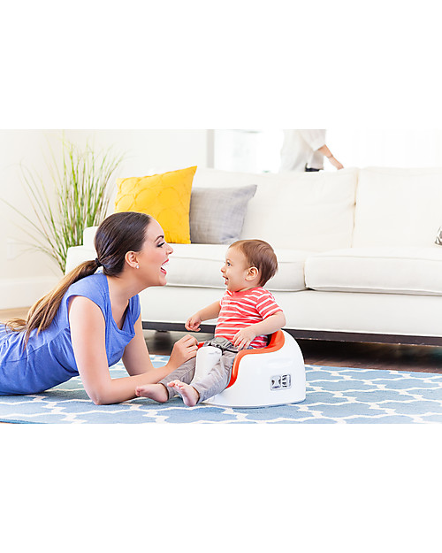 Bumbo Multi Seat with Foam Cushion and Tray, Red - From 6 months to 3 years! Accessories for High Chairs